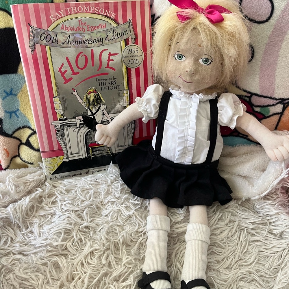 Eloise doll & anniversary book